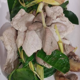 ลวกจิ้มรวม(หมู/ตับ)