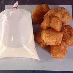 น้ำเต้าหู้ลานปูน((ตลาดเช้าปากช่อง)