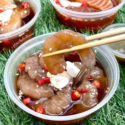 กุ้งดองซีอิ๊วเกาหลี