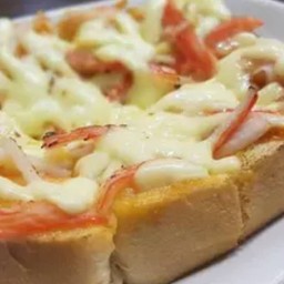 โทสต์พิซซ่า ปูอัดชีส