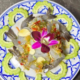 กุ้งแช่น้ำปลา