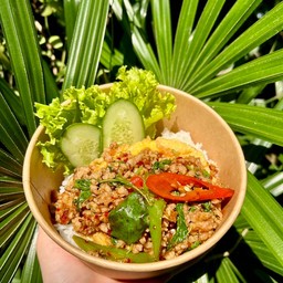 ข้าวกะเพราหมูสับ