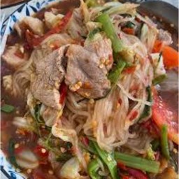 ตำเตี๋ยวหมูปลาร้าหรือไท