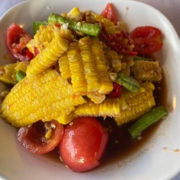 ตำข้าวโพด(ปลาร้า)