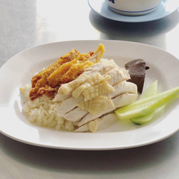 ข้าวมันไก่ตอน+ทอด