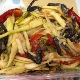 ตำมะม่วงปูปลาร้า