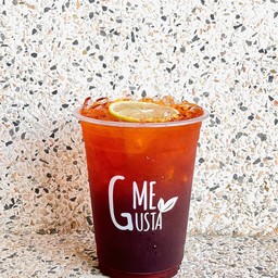 ชามะนาวเย็น (Iced Thai Lemon Tea)