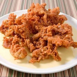 หนังไก่ทอด