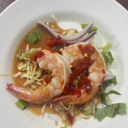 ยำกุ้งสุก