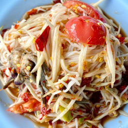 ตำซั่วปูปลาร้า