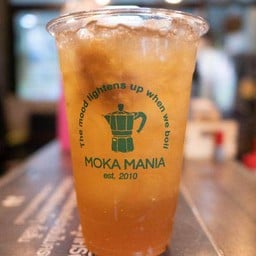 Plum with soda