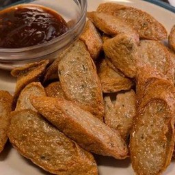 Set ไก่จ๊อ 5ดาว+ซาโมซ่าไส้กล้วยราดช๊อค   +เฟรนฟรายส์