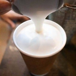 Hot cappucino