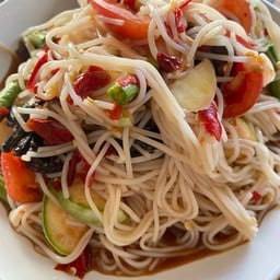 ตำขนมจีนปลาร้า