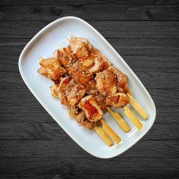 ไก่เสียบไม้ซอสเทอริยากิ 5 ไม้