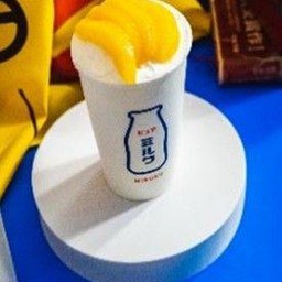 Peach pure milk