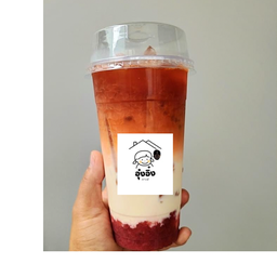 ชาไทยนมสดสตอเบอร์รี่