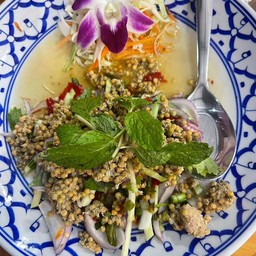 ยำไข่แมงดา