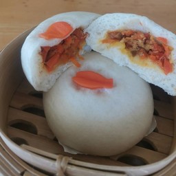 ซาลาเปาปลาแรดทอดราดพริกสามรส