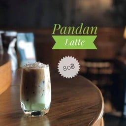 Pandan latte