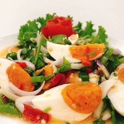 ยำไข่เค้ม