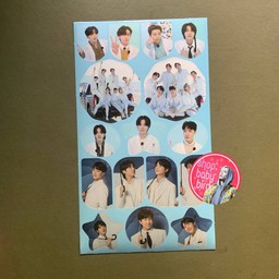 สติกเกอร์ได้คัท BTS ลายที่ 5