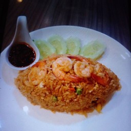 ข้าวผัดมันกุ้ง
