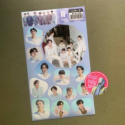 สติกเกอร์ได้คัท BTS ลายที่ 12