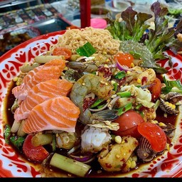 ตำถาดยกร้านปลาร้า