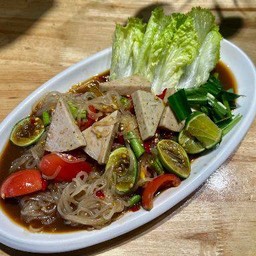 ตำนัวเส้นเล็กหมูยอ