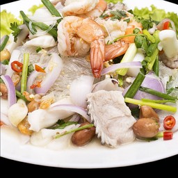 ยำวุ้นเส้นทะเล