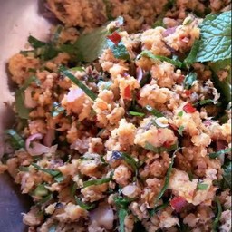 ลาบปลาดุก