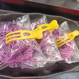 วุ้นเส้นมันม่วง