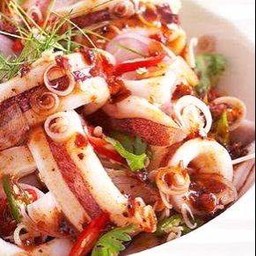 พล่าปลาหมึก