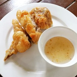 ปีกไก่ยัดไส้(ยัดไส้หมูสับกุ้งวุ้นเส้น)
