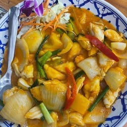 เนื้อปูผัดไข่เค็ม