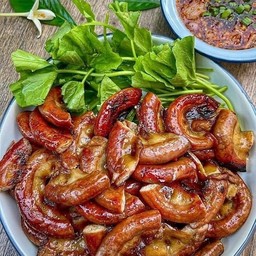 ใส้หมูย่าง