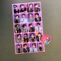 สติกเกอร์ได้คัท BTS ลายที่ 11