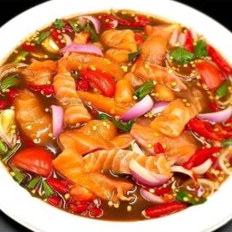 ตำแซลมอน