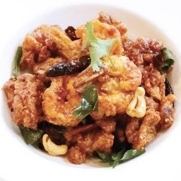 กุ้งไก่ซอสมะขาม