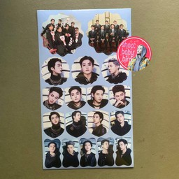 สติกเกอร์ได้คัท BTS ลายที่ 2