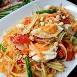 ตำไทยไข่เค็ม