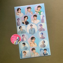 สติกเกอร์ได้คัท BTS ลายที่ 4