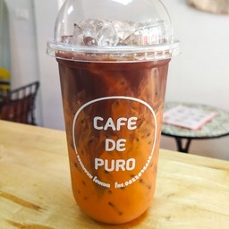 ช็อคโกแลตชาไทย - Iced Chocolate with Thai milk tea