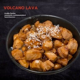 Volcano lava 
