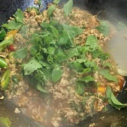 ผัดกะเพราไก่