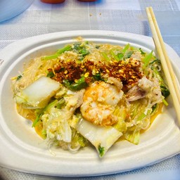 สุกี้ทะเลแห้ง