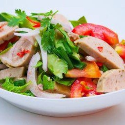 Spicy Vietnamese Sausage Salad