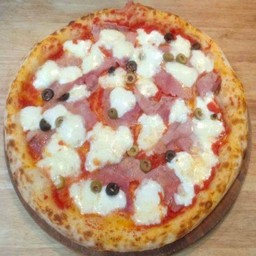 pizza ham & cheese