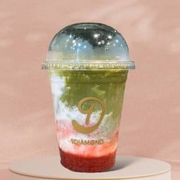 strawberry matcha latte 🍓